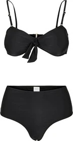Urban Classics High Waist Balcony Bikini-Set schwarz (Damen)