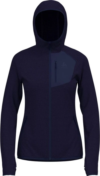 Odlo Ascent Midlayer Hooded Zip Jacke (Damen)
