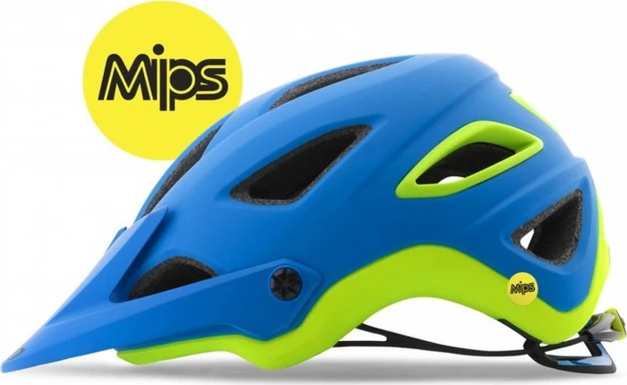Giro Montaro MIPS Helm matte blue/lime