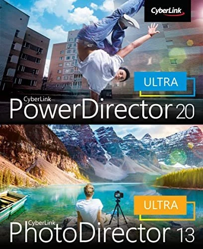 CyberLink Power Director 20 Ultra & Photo Director 13 Ultra, ESD (deutsch) (PC)