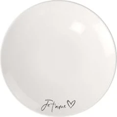 Villeroy & Boch Statement Frühstücksteller Je t'aime 21.2cm