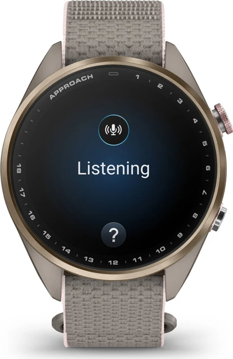 Garmin Approach S72 43mm soft gold-blush pink titanium/french grey-blush pink