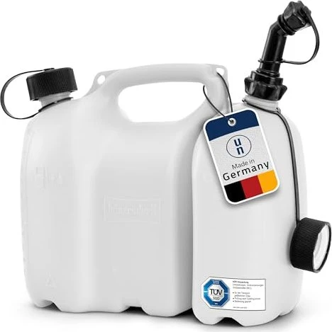 Hünersdorff Doppelkanister PROFI 9l (6l+3l) transparent