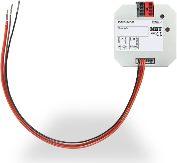 MDT Temperaturregler/-sensor 2-fach, UP