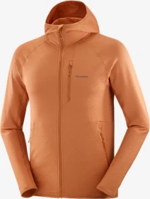 Salomon Essential Lightwarm Hooded Jacke sierra (Herren)