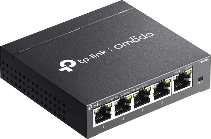 TP-Link Omada ES205G Desktop Gigabit Smart Switch, 5x RJ-45