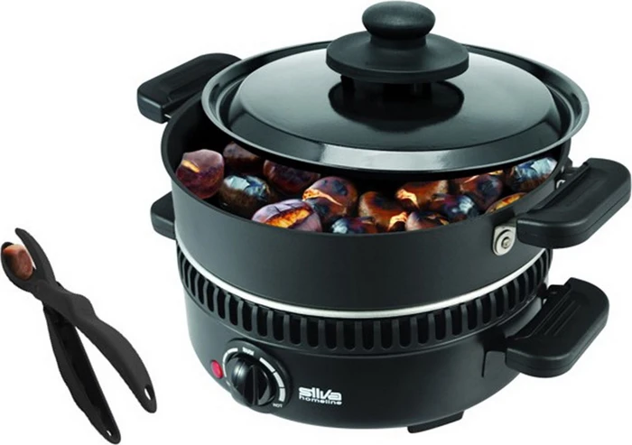 Silva Schneider Homeline PK-M 700 Maroniofen mit Wendegrillplatte