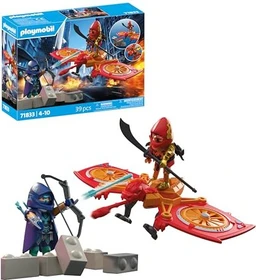 playmobil Heroes Helden-Drohne gegen bösen Ninja