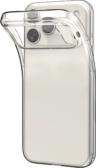 Puro Cover 0.3 Nude für Apple iPhone 17 Pro Max transparent
