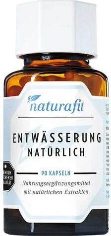 naturafit Entwässerung natürlich Kapseln, 90 Stück