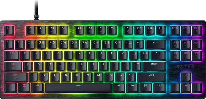 Razer Huntsman V3 HE Magnetic Tenkeyless 8KHz, schwarz, LEDs RGB, Hall Effect Magnetic, USB, US