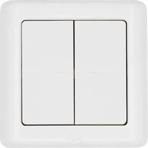 Shelly BLU Wall Switch 4 ZB DK, weiß