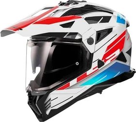 LS2 MX702 Pioneer II Namib weiß/blau/rot