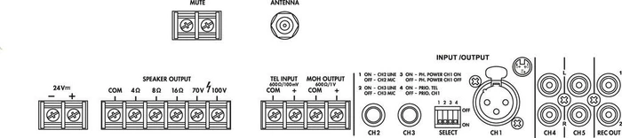 Monacor PA-806DAP