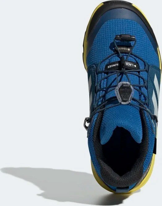 adidas Terrex Mid GTX blue beauty/grey one/shock yellow (Junior)
