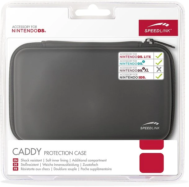 Speedlink Nintendo 3DS Caddy Protection Case Tasche schwarz (DS)