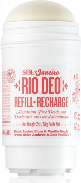 Sol de Janeiro Rio Deo Aluminum-Free Deodorant Cheirosa 40 Stick Sensitive Refill, 57g