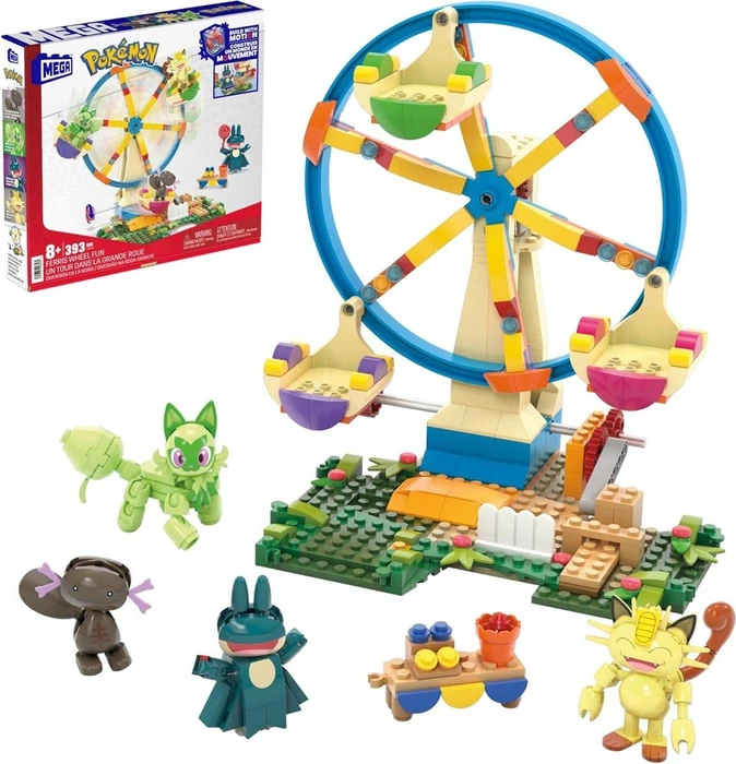 Mattel Mega Construx Pokémon Spaß auf dem Riesenrad