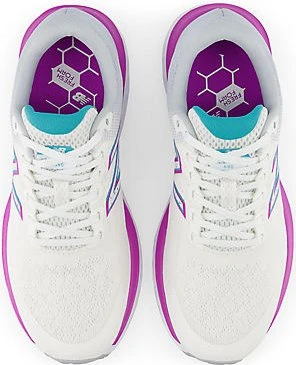 New Balance Fresh Foam 680v9 white/quartz grey/virtual blue (Damen)