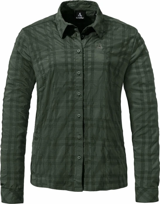 Schöffel Yekuro Hemd langarm dark jade (Damen)