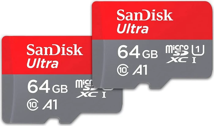 SanDisk Ultra R100 64GB Kit, UHS-I U1, A1, Class 10, 2er-Pack