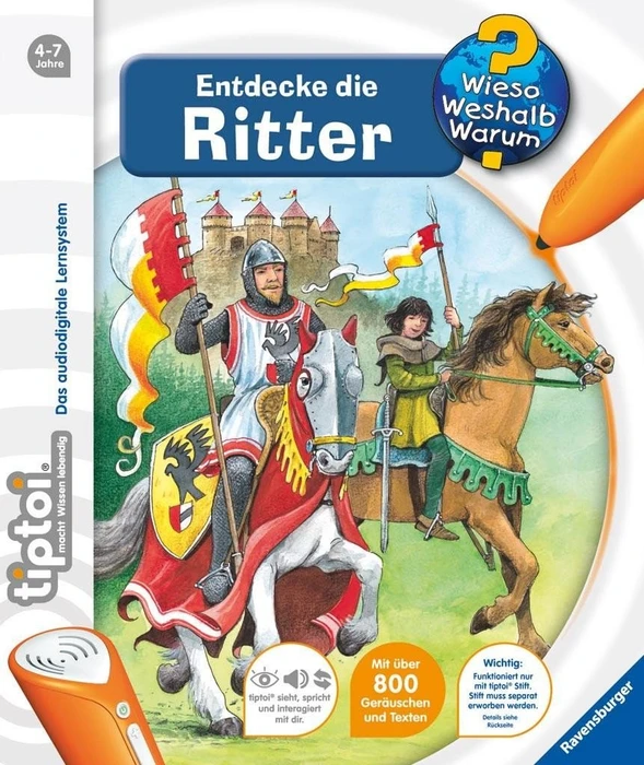 Ravensburger tiptoi Buch: Wieso? Weshalb? Warum? 11: Entdecke die Ritter
