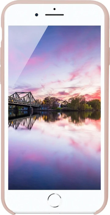 JT Berlin Liquid SilikonCase Steglitz für Apple iPhone SE (2020)/8/7/6S pink sand