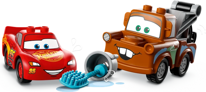 LEGO DUPLO - Lightning McQueen und Mater in der Waschanlage