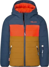Trollkids Hafjell Snow Pro Skijacke bronze/blue (Junior)