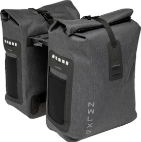 New Looxs Varo Double Pannier Racktime Gepäcktasche grau