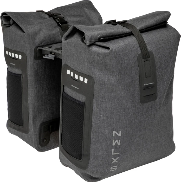 New Looxs Varo Double Pannier Racktime Gepäcktasche grau