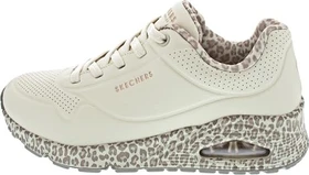 Skechers Uno Safari Time white/leopard (Damen)