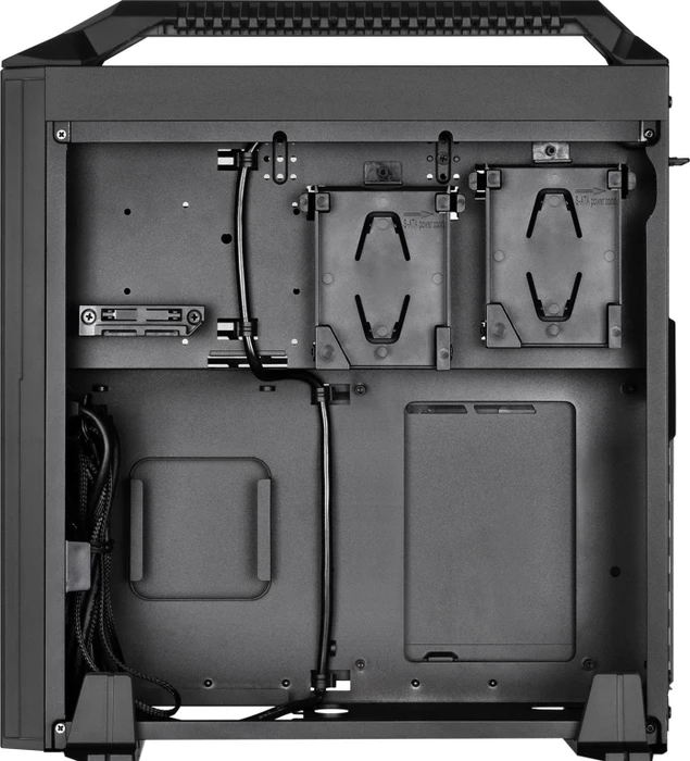 SilverStone Milo ML08, schwarz, Tragegriff, Mini-ITX