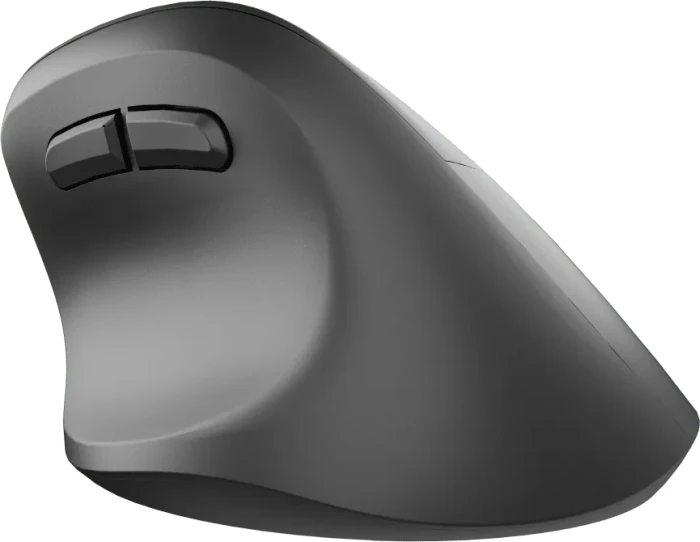 Natec Crake 2 Vertical Wireless Mouse schwarz, USB/Bluetooth