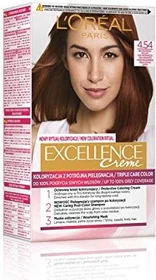 L'Oréal Excellence Creme Haarfarbe 4.54 dunkelmahagoni kupfer