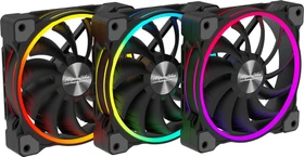 Alpenföhn Wing Boost 3 ARGB High Speed Triple, LED-Steuerung, Fernbedienung, 120mm, 3er-Pack