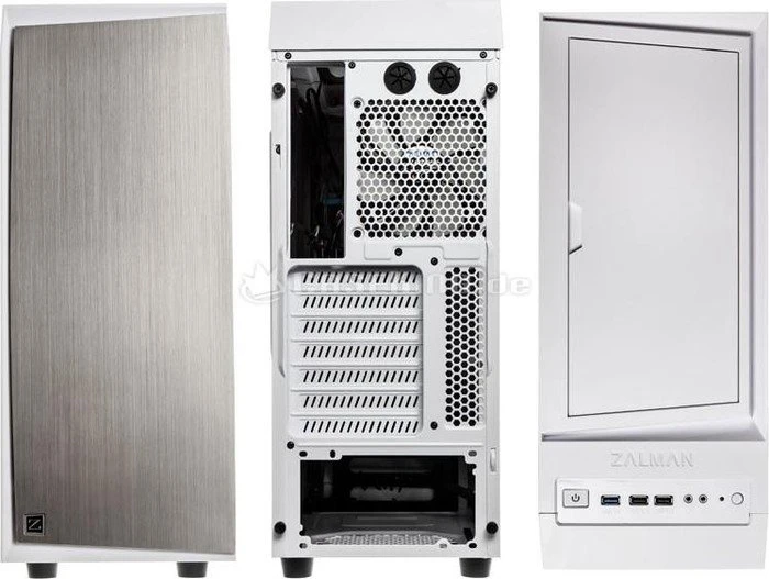 Zalman R1 weiß, Acrylfenster