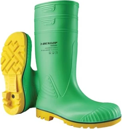 Dunlop Acifort Hazguard Full Safety ESD grün