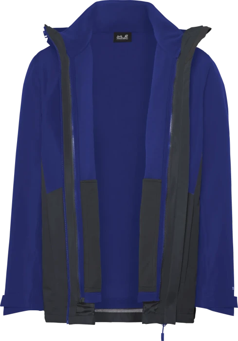Jack Wolfskin Stonetrail 3in1 Funktionsjacke phantom (Herren)