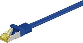 goobay Patchkabel, Cat7/Cat6a, S/FTP, RJ-45/RJ-45, 10m, blau