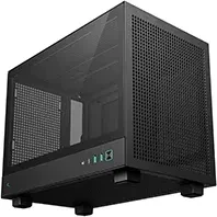 DeepCool CH160, schwarz, Glasfenster, Mini-ITX
