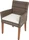 Garden Pleasure Pala Gartensessel braun, 2 Stück (985159)