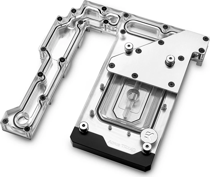 EK Water Blocks Quantum Line EK-Quantum Momentum TRX40 Aorus Master D-RGB Monoblock, Nickel, Acryl