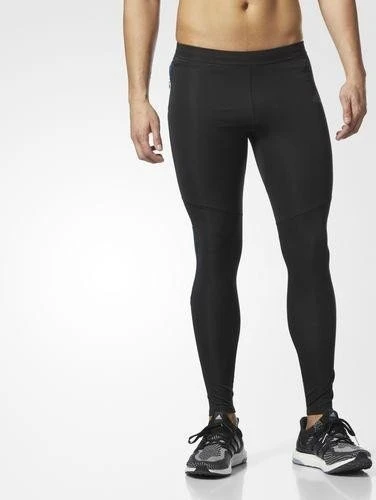 adidas Response Tights Laufhose lang schwarz/blau (Herren)