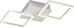 Briloner Frame LED Deckenleuchte 11W 47cm alu/chrom