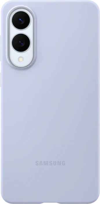 Samsung Silicone Case für Galaxy S25 Edge Light Blue