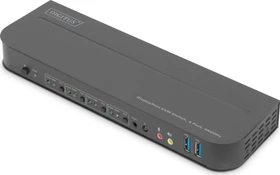 Digitus 4K 60Hz DisplayPort/USB KVM-Switch, 4-port