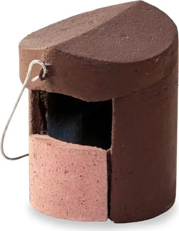 Schwegler Halbhöhle 2H, braun, (verschiedene Farben), 2.5g