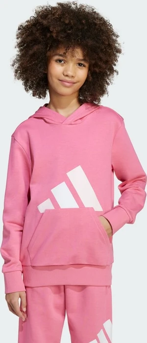 adidas Essentials Hoodie pink fusion/clear pink/white (Junior)