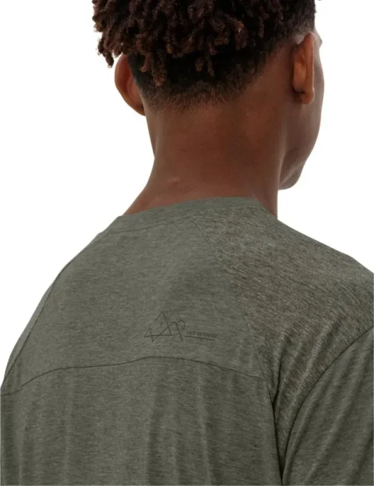Vaude Neyland III Funktionsshirt kurzarm khaki (Herren)
